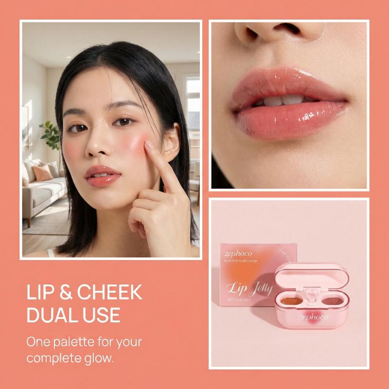 ลิปกลอสเจลลี่ทูโทน ติดทนนาน ลิ - Lip Tint Korean บทวิจารณ์และราคา