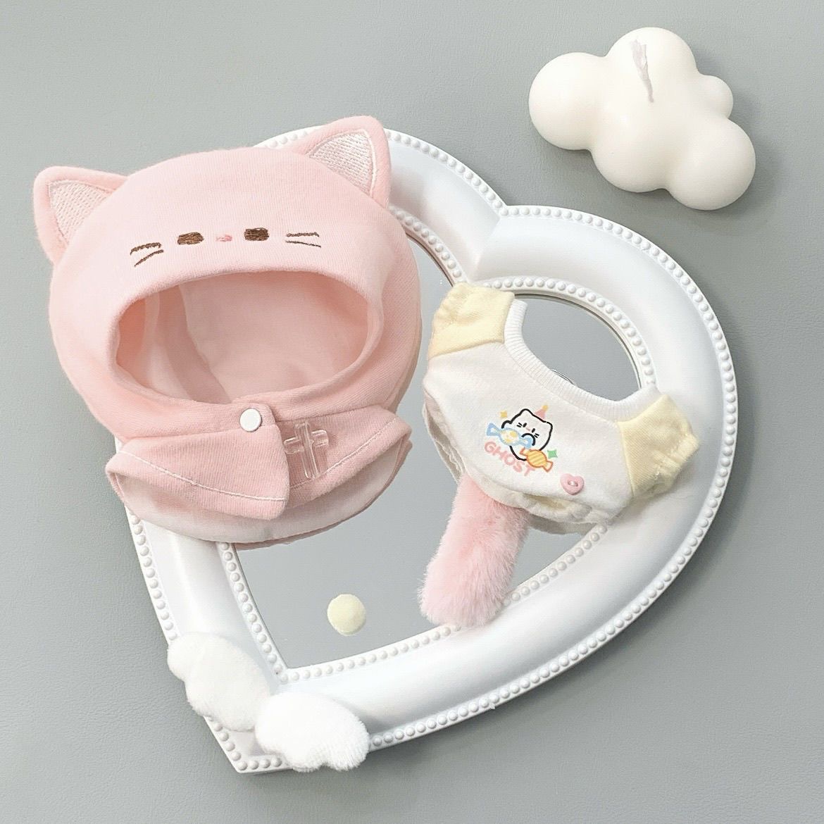 10 ซม.ตุ๊กตาผ้าฝ้ายแมวหูหางตุ๊ - Korean Girls Lifestyle บทวิจารณ์และราคา