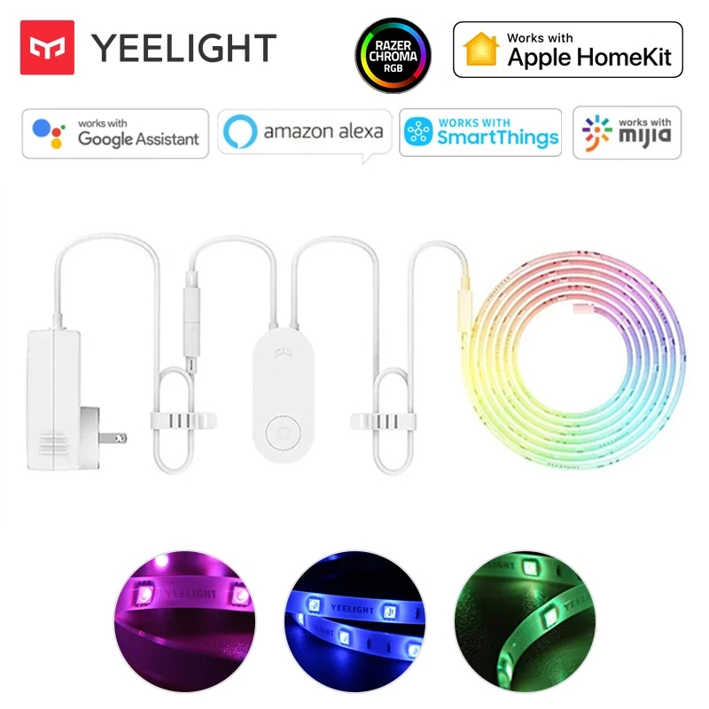 ไฟเส้นอัจฉริยะ Yeelight Aurora - Yeelight Light Lightstrip บทวิจารณ์และราคา