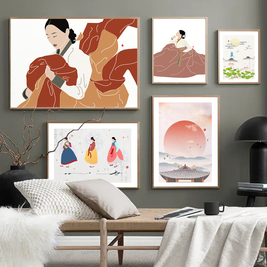 สไตล์เกาหลีโบโฮฮันบกสาวเอเชียศ - Korean Arts And Lifestyle บทวิจารณ์และราคา