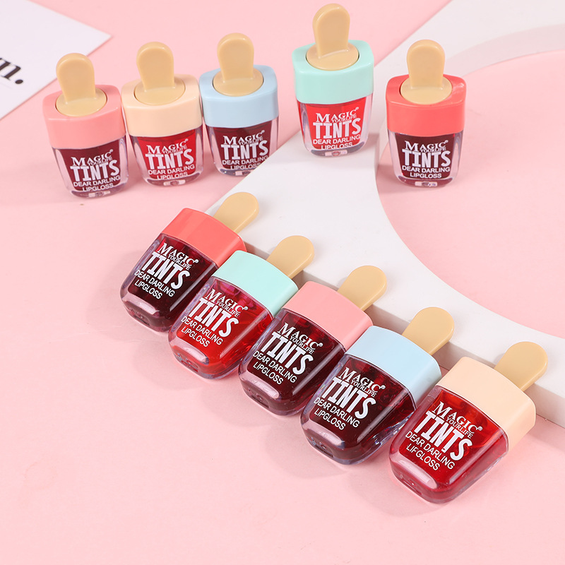 12Pcs Korea Lip Tint Ice Cream - Lip Tint Korean บทวิจารณ์และราคา